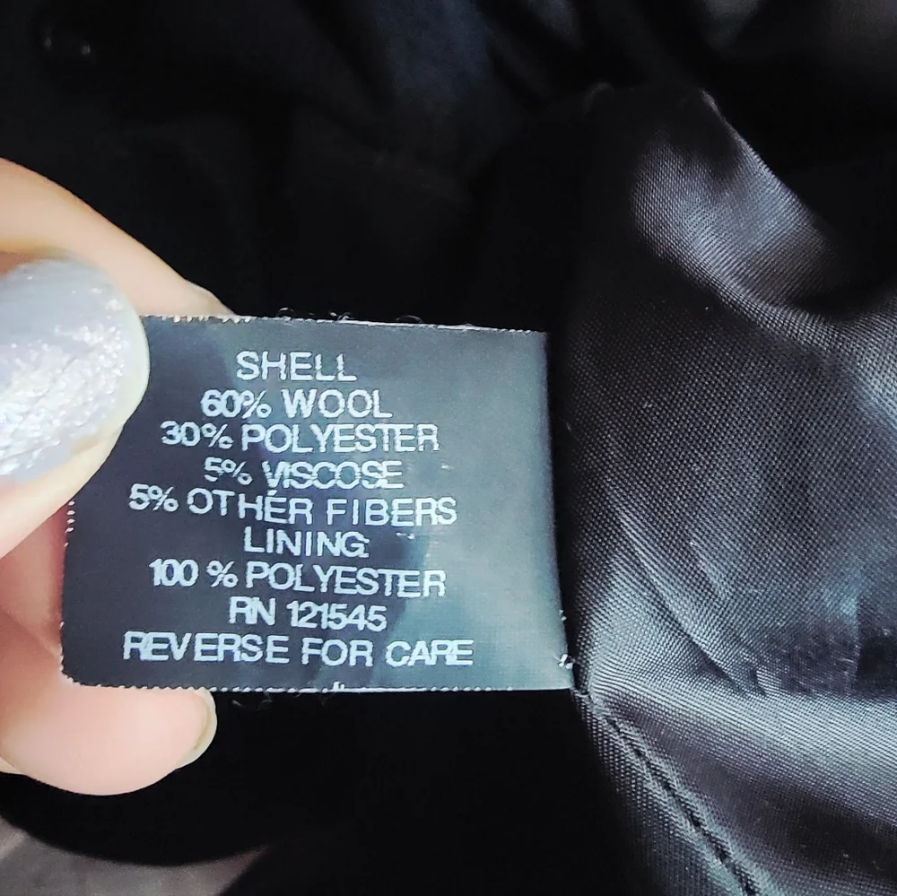 London Fog | Black Coat - Picture 8 of 8